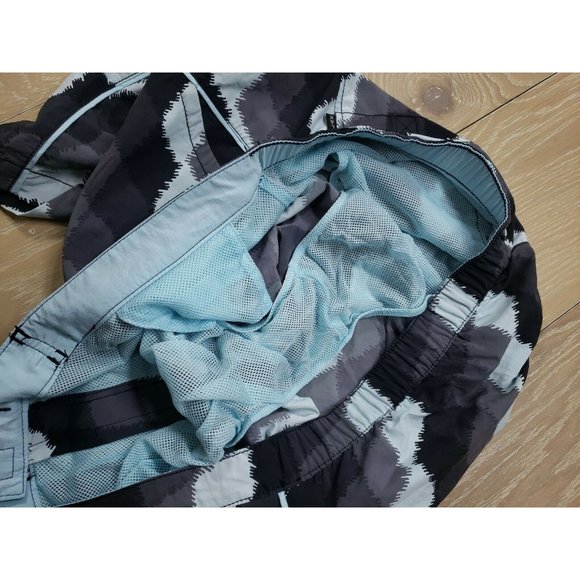 Tommy Bahama Relax Men's Swim Trunks XL Lace Up Front Mesh Lined Geometric - Picture 6 of 9